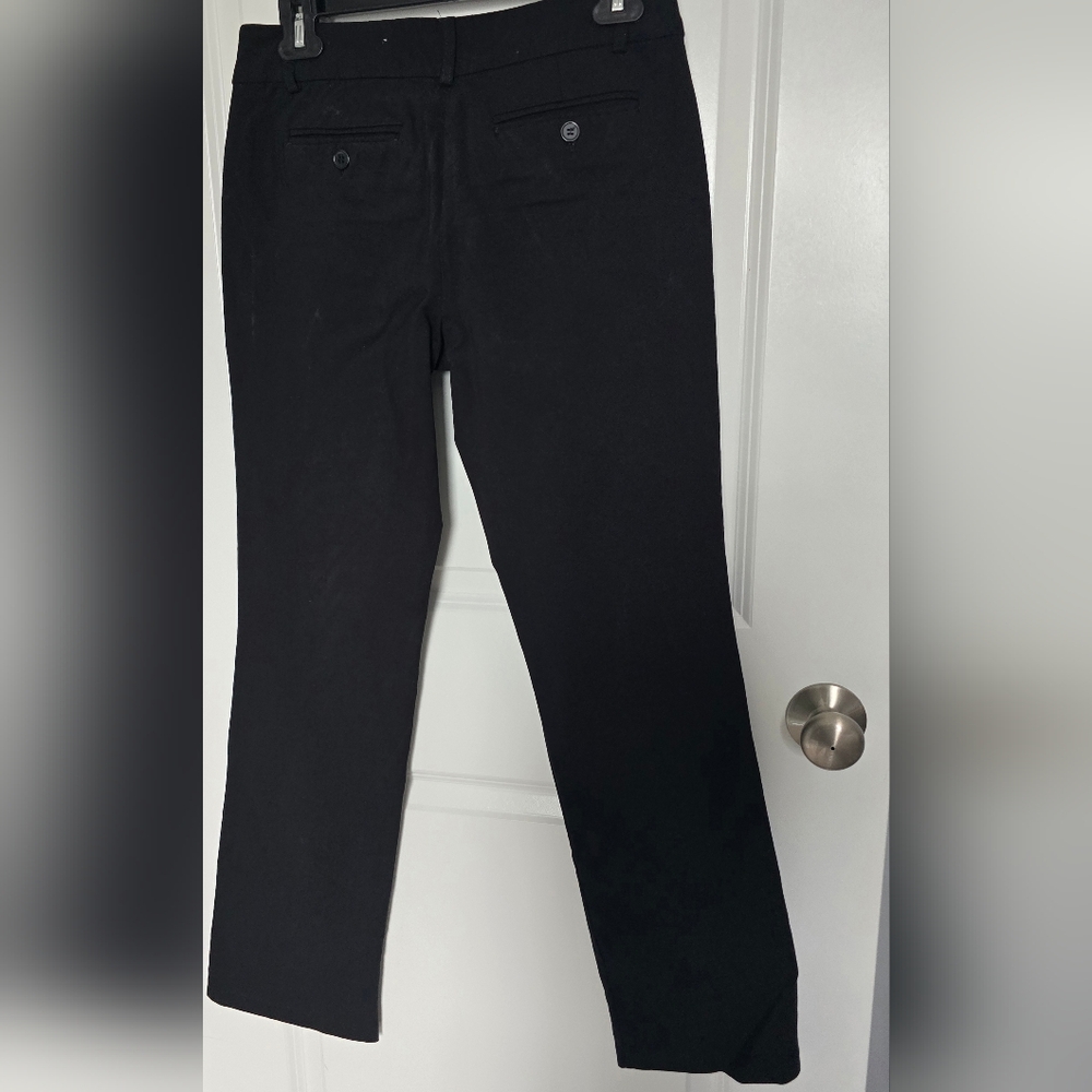 XOXO Black Dress‎ Pants Slacks 5/6 Straight Leg - Picture 7 of 7
